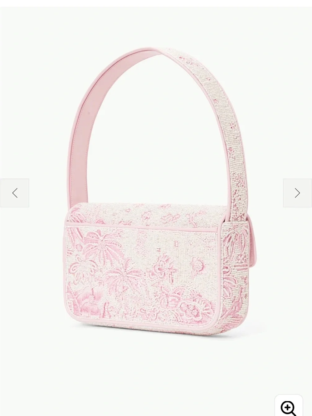 TOMMY BEADED BAG IVORY CHERRY BLOSSOM TOILE *BRAND NEW*
